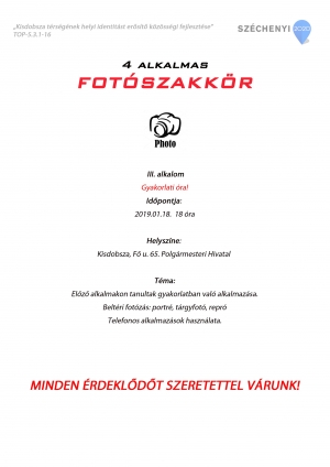Fotszakkr 3. alkalom