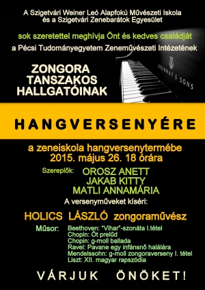 Zongora hangverseny