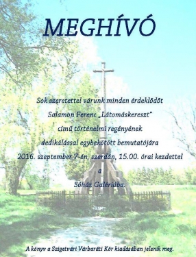 Ltomskereszt knyvbemutat