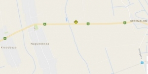 Szarvast gzolt egy aut a 6-oson, Nagydobsza kzelben