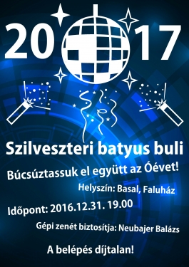 Szilveszteri batyus buli