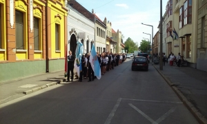Kzpiskolai ballags Szigetvron