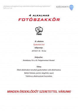 Fotszakkr 3. alkalom