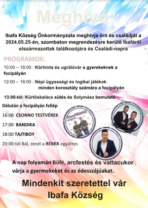 Elszrmazottak tallkozja s csaldi nap 