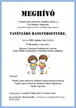 Tanvzr hangverseny