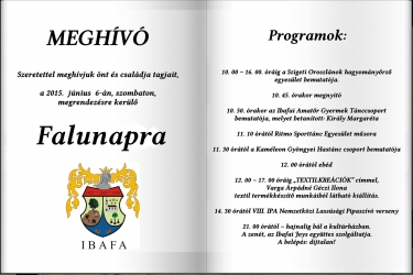 Falunap s pipaszv verseny