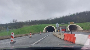 Lezrtk az egyik alagutat az M6-os autplyn