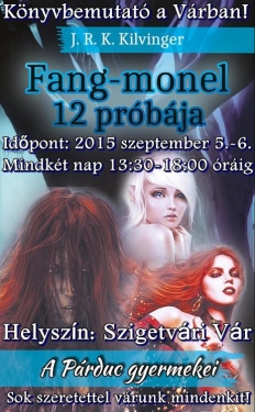 Fang-Monel 12 prbja, knyvbemutat