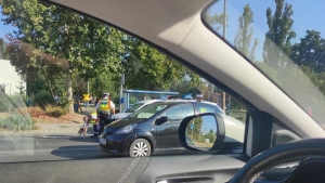 Kt szemlyaut tkztt Pcsen a Gyrvrosi templomnl (vide)