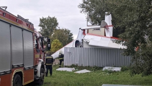 Nagy erkkel rohantak a mentk: lezuhant egy vitorlz-replgp Dunakeszin
